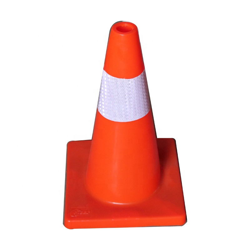 Fabricação Cone de Tráfego Durável Alta Qualidade Flexível PVC Segurança Usado Cone de Tráfego